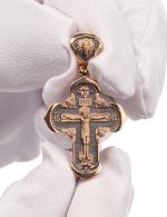 Крест из золота 585 пробы