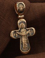 Крест из золота 585 пробы
