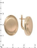 Серьги из золота 585 пробы
