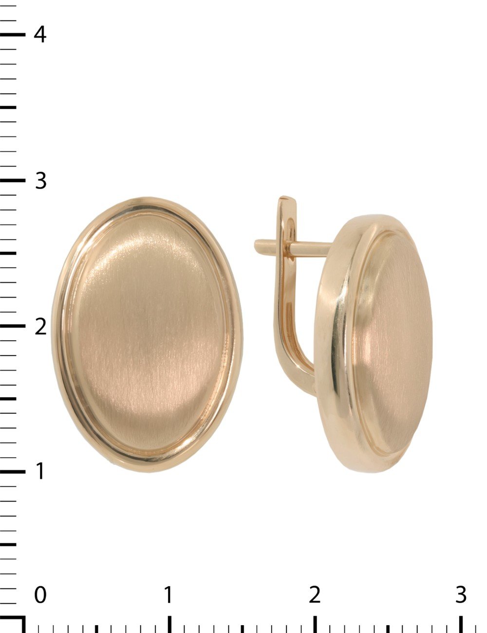 Серьги из золота 585 пробы
