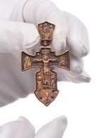 Крест из золота 585 пробы