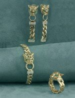 Серьги из лимонного золота 585 пробы c бриллиантами и изумрудом