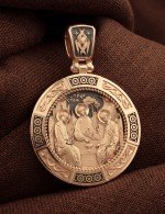 Образок из золота 585 пробы