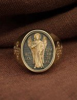Кольцо из лимонного золота 585 пробы