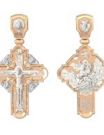 Крест из золота 585 пробы