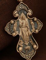 Крест из золота 585 пробы