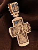 Крест из золота 585 пробы