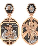 Образок из золота 585 пробы
