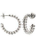Серьги из белого золота 585 пробы