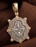 Образок из золота 585 пробы