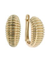 Серьги из лимонного золота 585 пробы