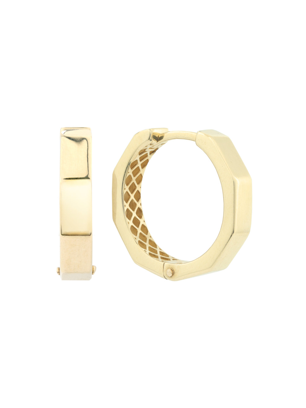 Серьги из лимонного золота