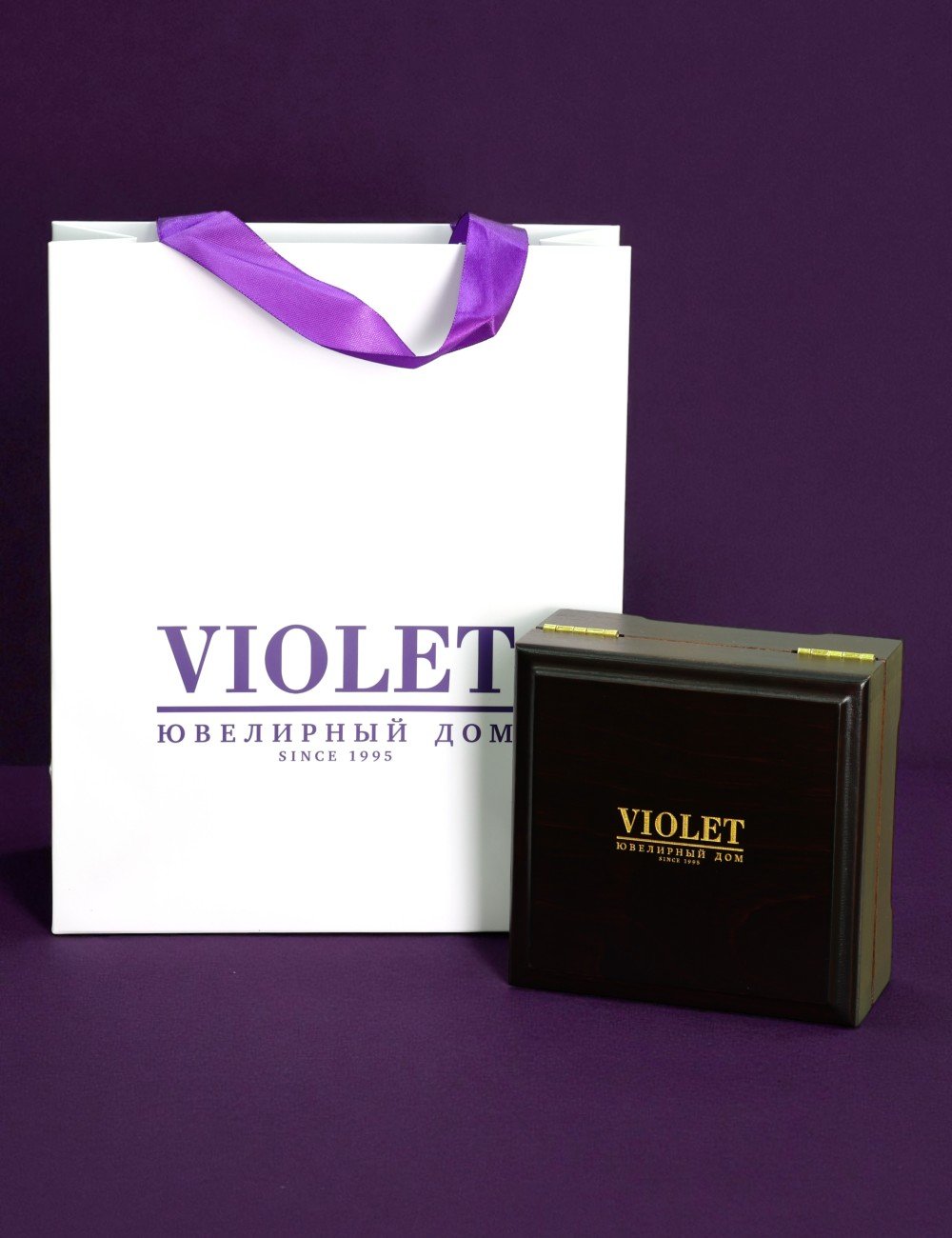 Серьги из лимонного золота 585 пробы c бриллиантами