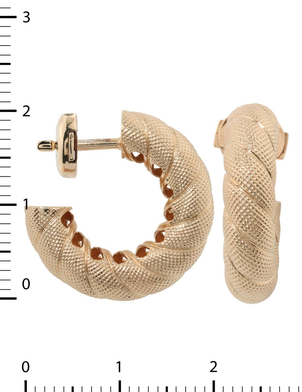 Серьги из золота 585 пробы