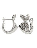 Серьги из белого золота 585 пробы