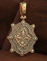 Образок из золота 585 пробы