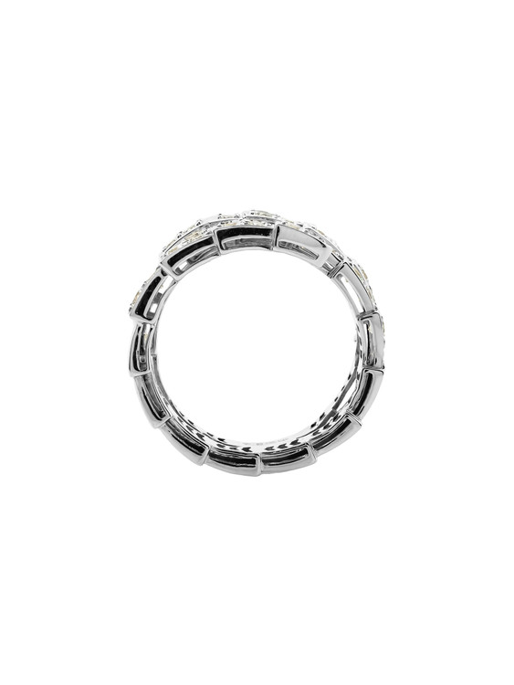 Кольцо из белого золота c бриллиантами