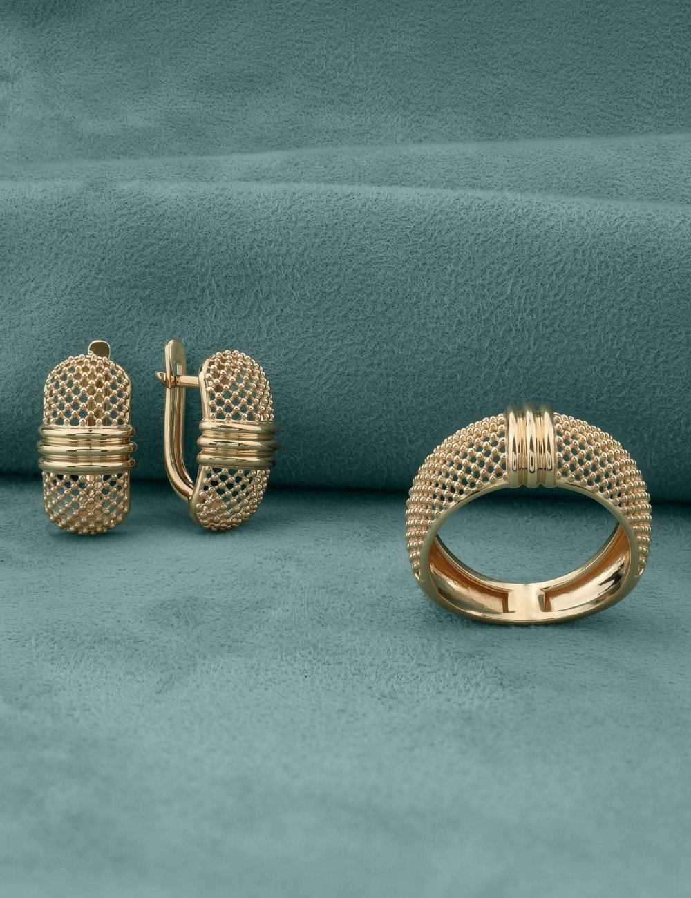 Серьги из золота 585 пробы