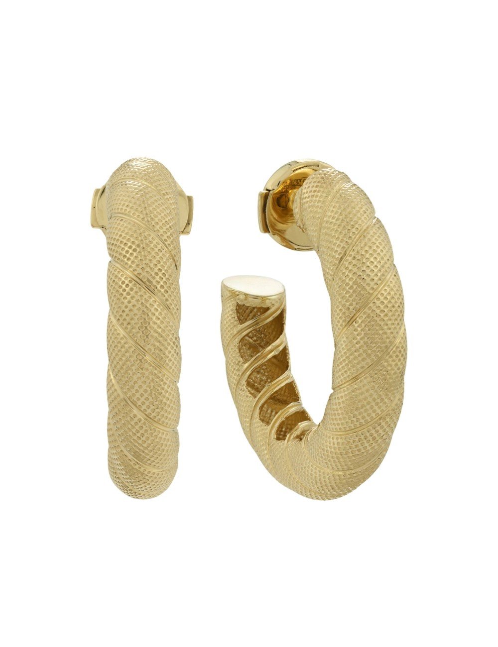 Серьги из лимонного золота 585 пробы