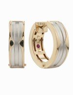 Серьги из золота 585 пробы c рубином