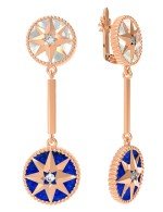 Серьги из золота 585 пробы