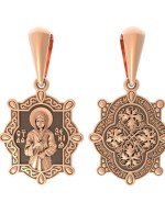 Образок из золота 585 пробы