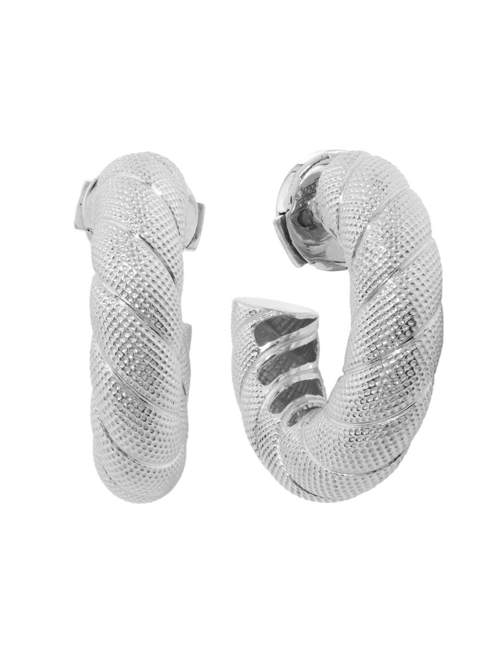 Серьги из белого золота 585 пробы
