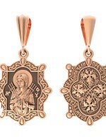 Образок из золота 585 пробы