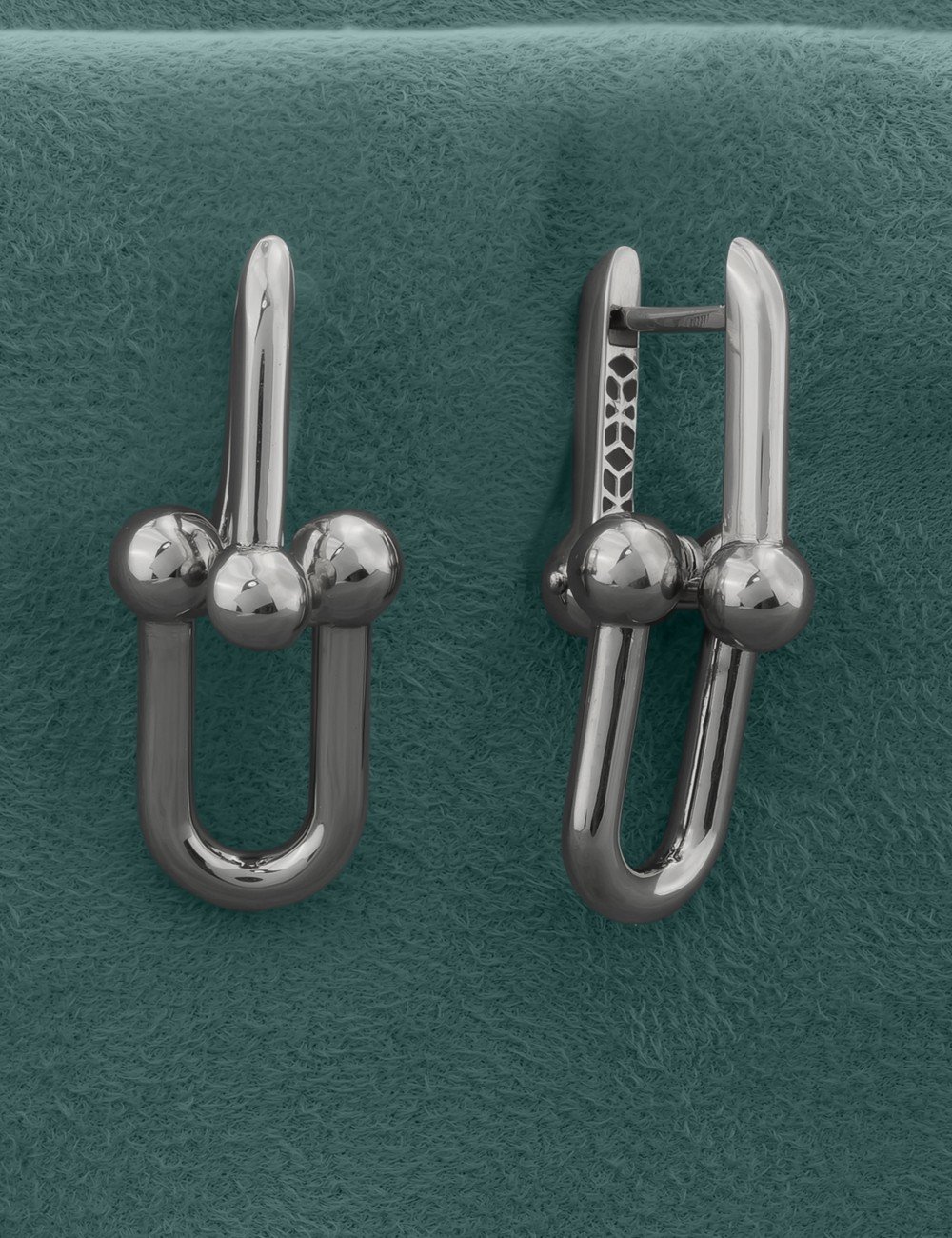 Серьги из белого золота 585 пробы