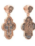 Крест из золота 585 пробы