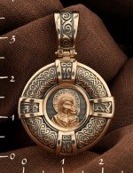 Образок из золота 585 пробы