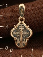 Крест из золота 585 пробы