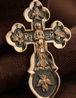 Крест из золота 585 пробы