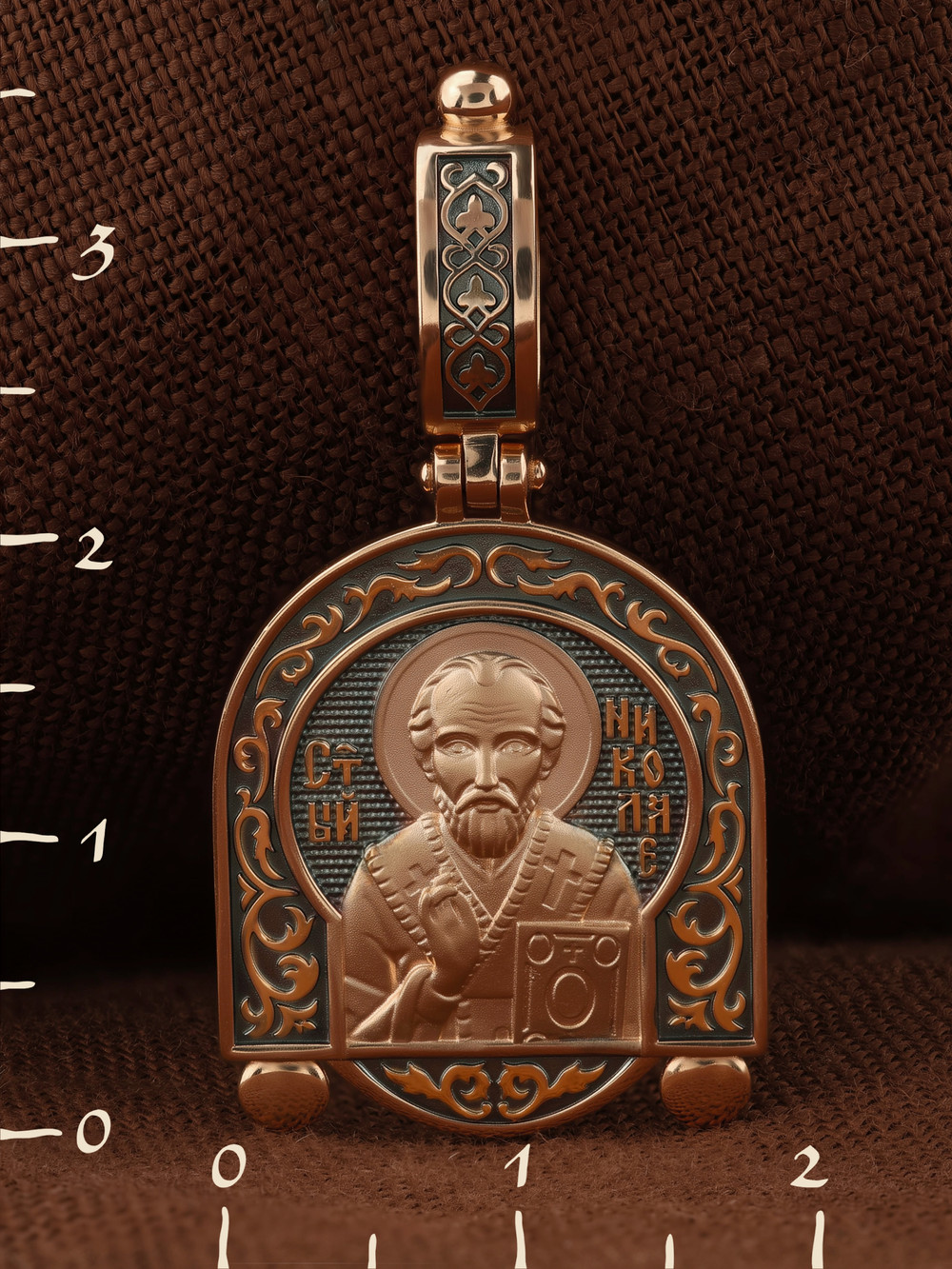 Образок из золота