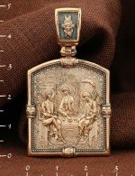 Образок из золота 585 пробы