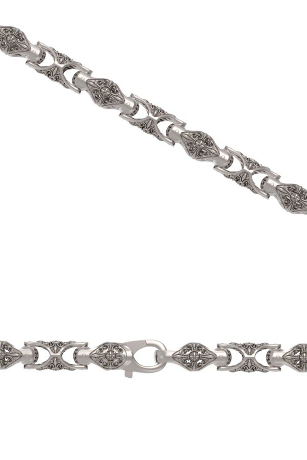 Браслет из белого золота