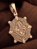Образок из золота 585 пробы