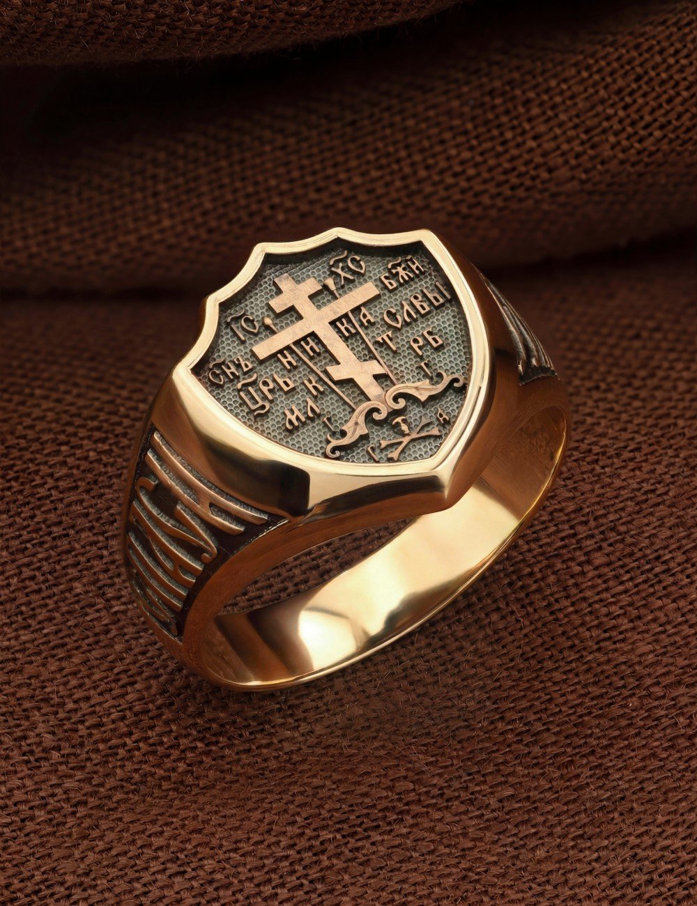 Кольцо из золота 585 пробы