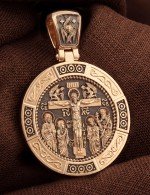 Образок из золота 585 пробы