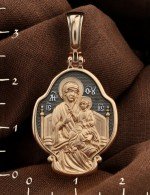 Образок из золота 585 пробы