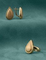 Серьги из золота 585 пробы