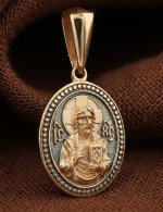 Образок из золота 585 пробы
