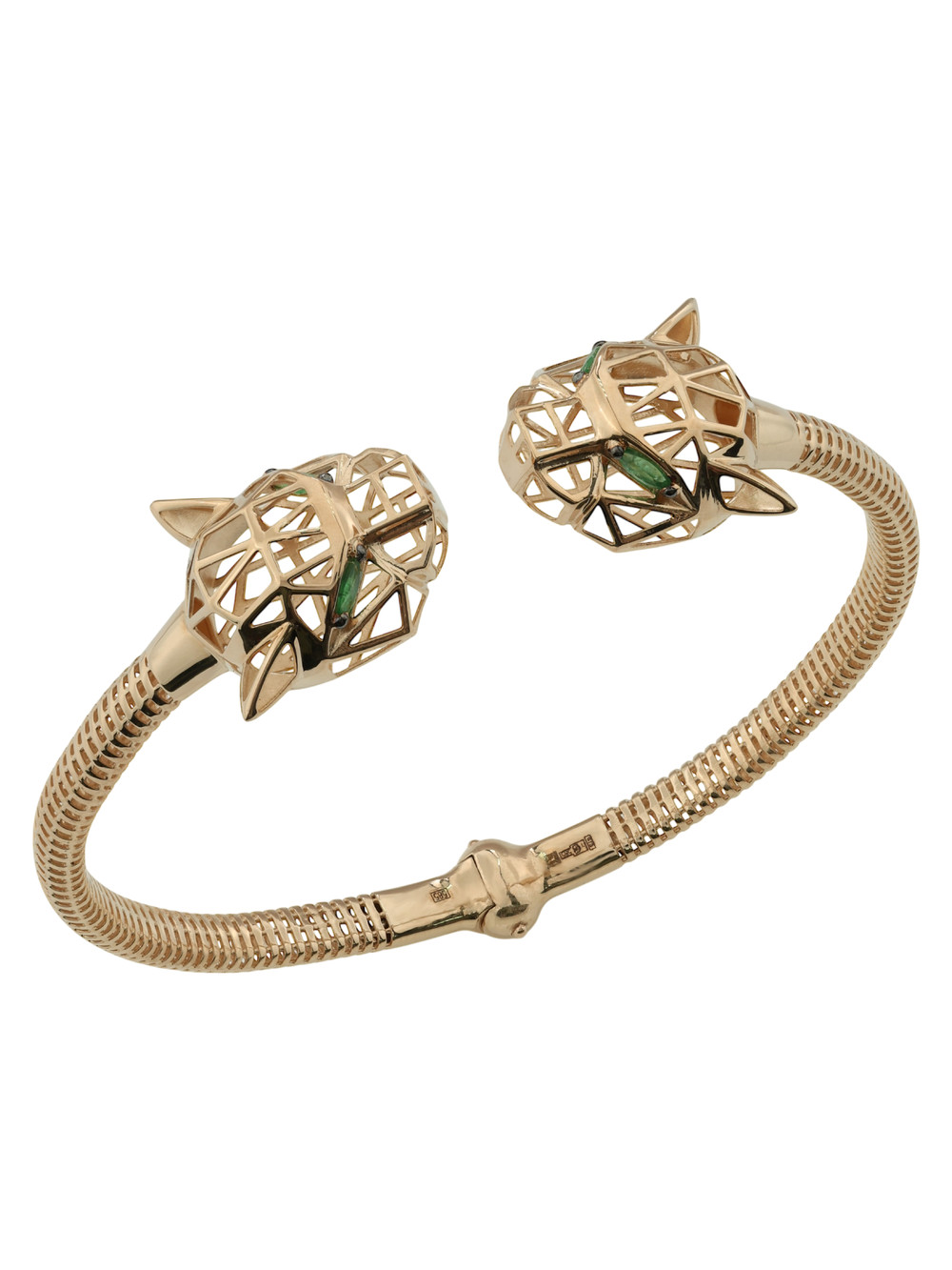 Браслет из золота c изумрудом