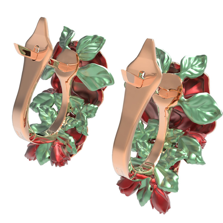 Серьги из золота