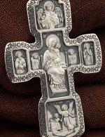 Крест из серебра 925 пробы