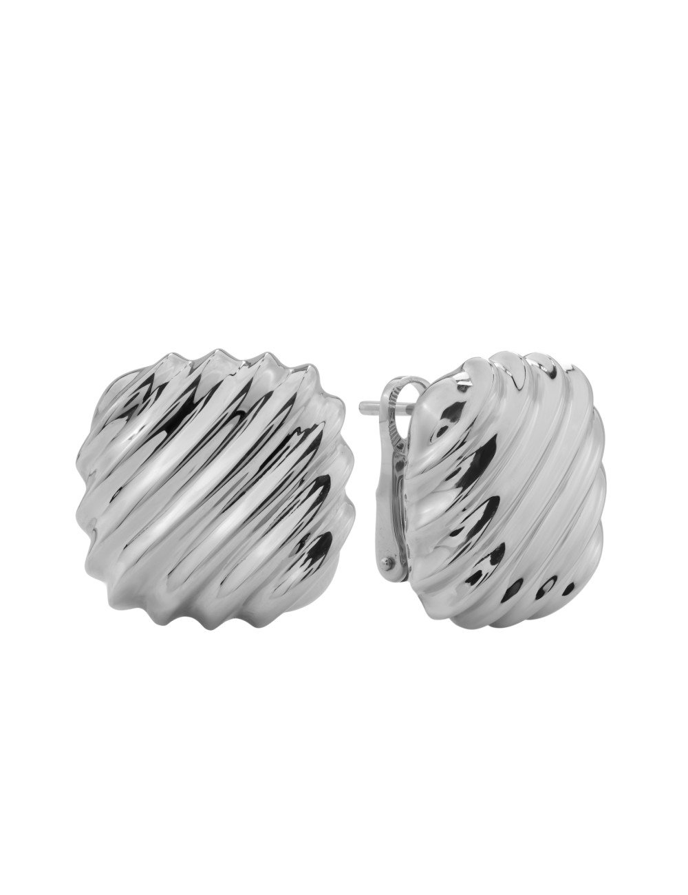 Серьги из белого золота 585 пробы