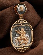 Образок из золота 585 пробы
