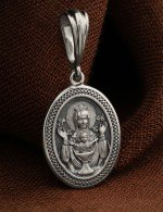 Образок из белого золота 585 пробы