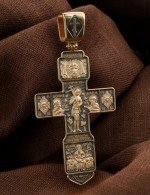 Крест из золота 585 пробы
