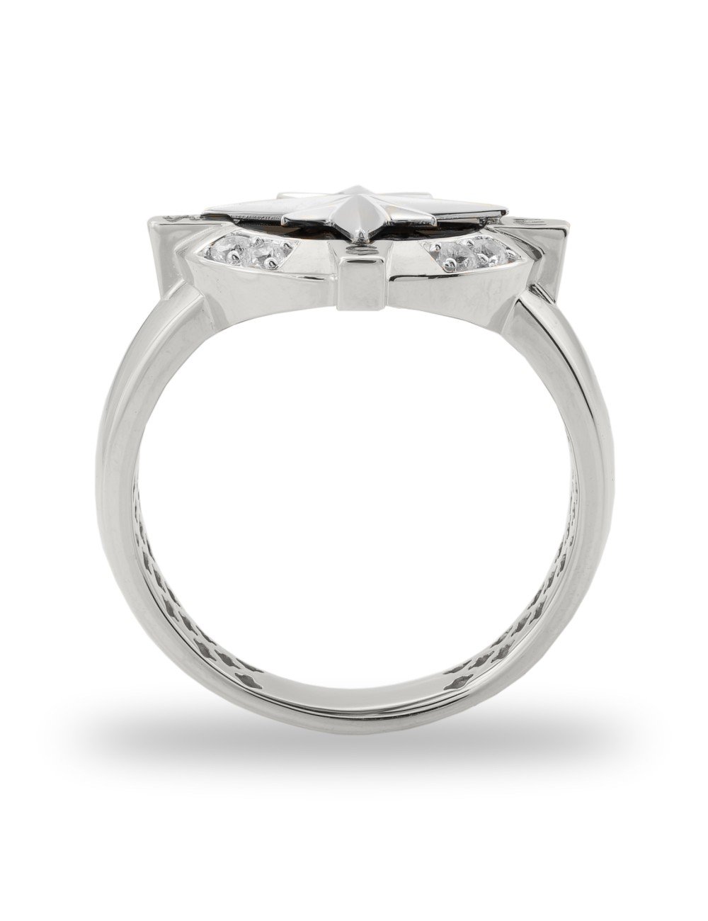 Кольцо из белого золота 585 пробы
